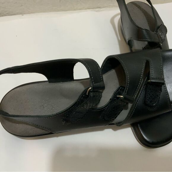 SAS Tabby Slingback Sandal in Black 8.5S - Picture 3 of 12